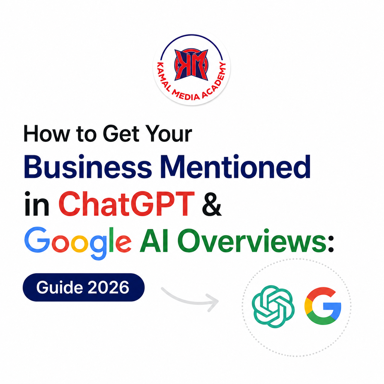 How to get your business mentioned in ChatGPT and Google AI Overviews in 2026